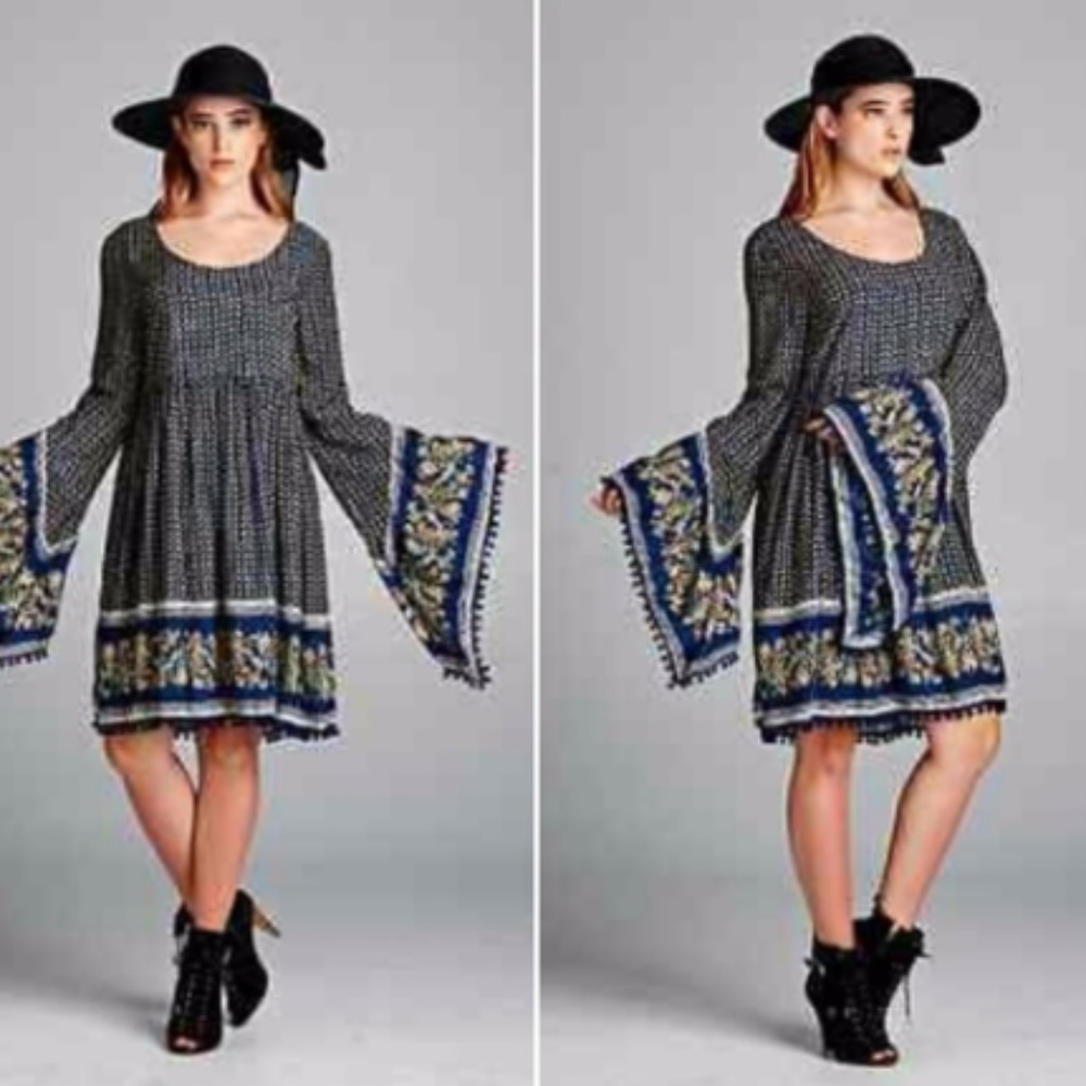 Stylish Navy Blue Plus Size-1XL (which is mistagged as a XL) Please read descrip - Picture 6 of 6